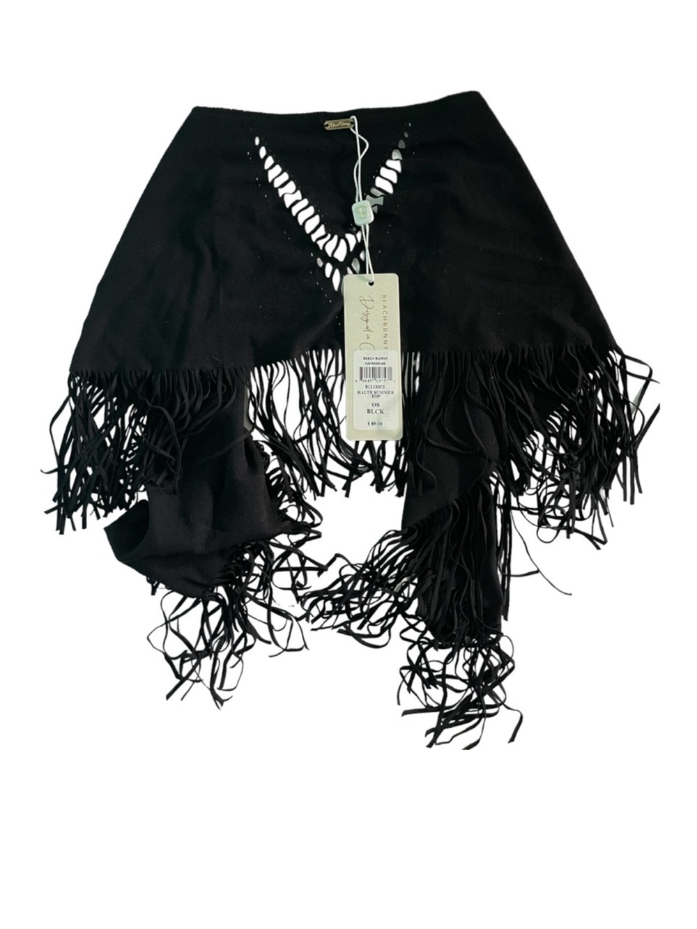 Beach Bunny Black Sarong Set